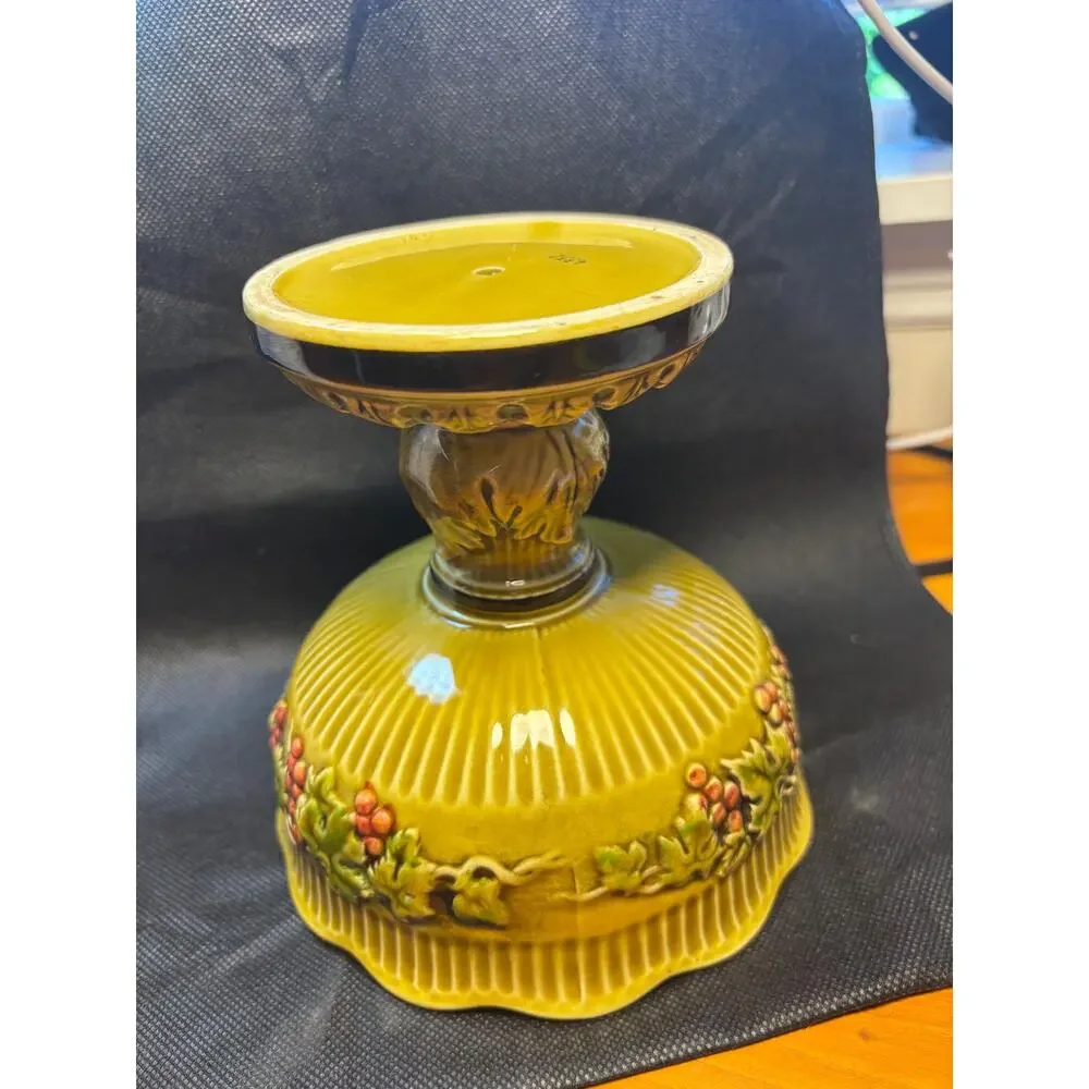 Vintage‎ Lefton Green Grape Candy Dish